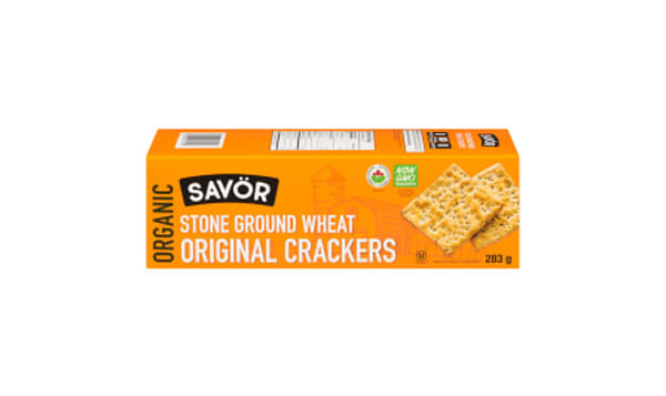 Organic Stoned Wheat Original Crackers