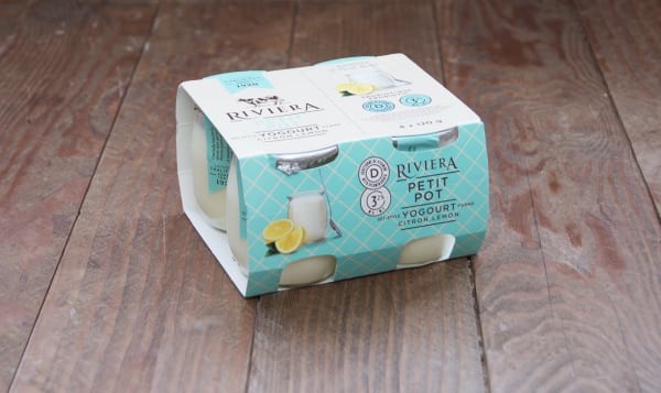 Riviera Petit Pot Set Style Lemon Yogurt 4x120g Shop