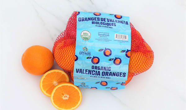 Organic Oranges, Bagged Valencia