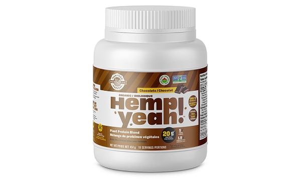 Organic Hemp Yeah! Hemp Protein Blend - Chocolate 
Hemp Yeah! Plant Protein Blend - Chocolate