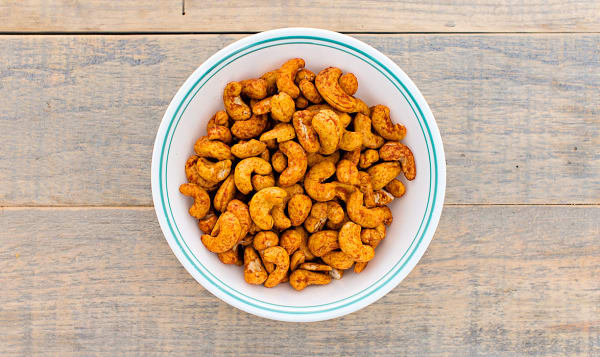 Spicy Chili Pepper and Paprika Cashews