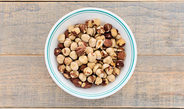 Salted and Roasted Hazelnuts