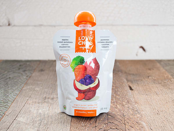 Organic Super Blends - Sweet Potato, Carrot, Apple & Blueberry