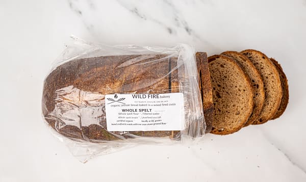 Organic Whole Spelt Bread SLICED