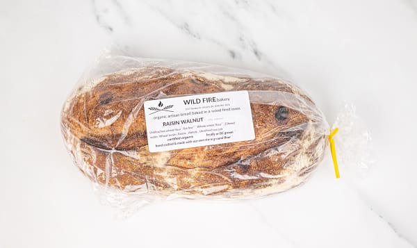 Organic Raisin Walnut Bread