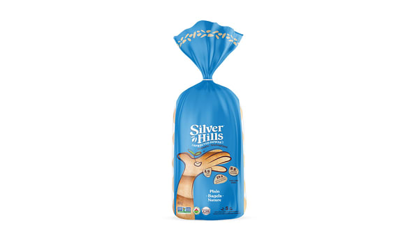 Organic Plain Bagels (Frozen)