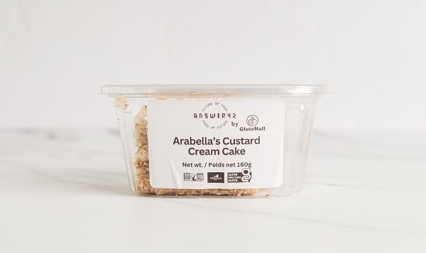 Arabella's Custard Cream Cake (Small) (Frozen)