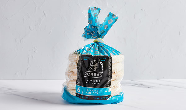 Greek Pita Bread - White (Frozen)