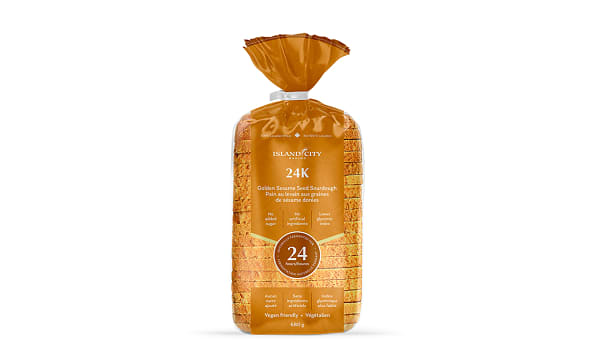 24K - Golden Sesame Seed Sliced Sourdough Loaf