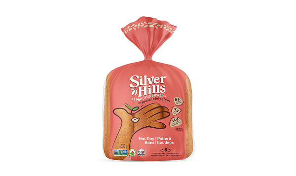 Organic Sprouted Power Hot Dog Buns (Frozen)