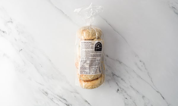 Organic Vegan Sesame Bagels, 6pk (Frozen)