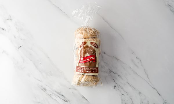 Organic Whole-Wheat Sesame Bagels, 6pk (Frozen)