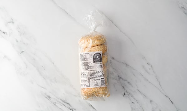 Organic Sesame Bagels, 6pk (Frozen)