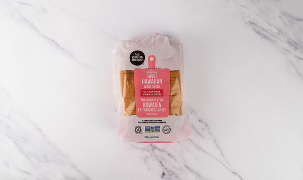 Sweet Hawaiian Wide Slice Gluten Free Bread (Frozen)
