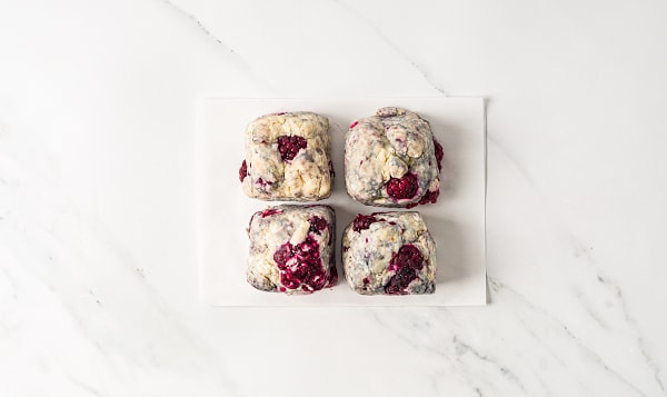 Vegan Blackberry Coconut Scones (Frozen)