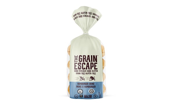 Grain Free Gluten Free Hamburger Buns - 4ct (Frozen)