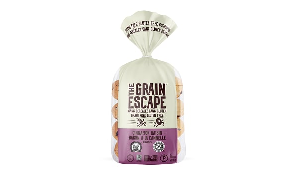 Grain Free Gluten Free Cinnamon Raisin Bagels - 4ct (Frozen)