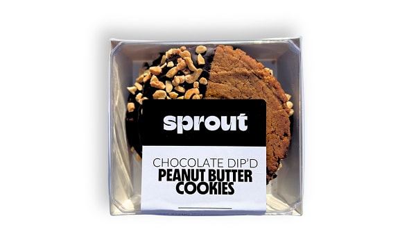 Chocolate Dip'D Peanut Butter Cookies