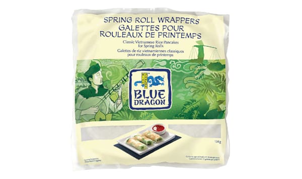 blue dragon spring roll wrapper