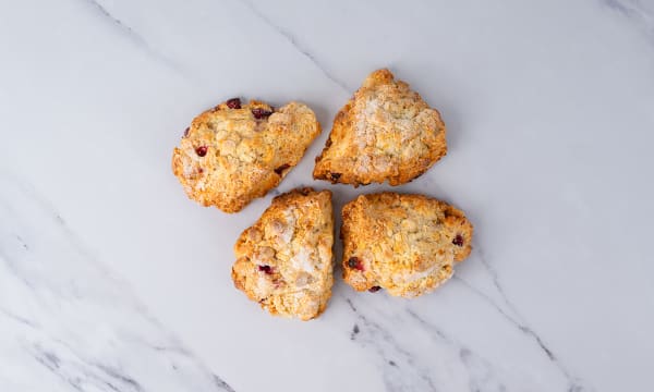 White Choc Cran Scone 4Pk