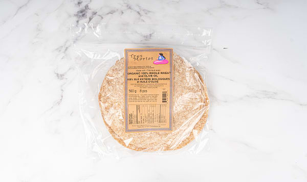 10  Burrito Size - 100% Whole Wheat Tortilla (Frozen)
