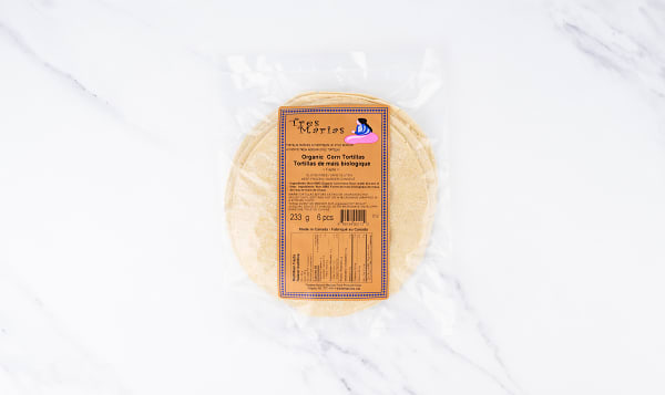 Organic 8  Fajita - Corn Tortillas (Frozen)
