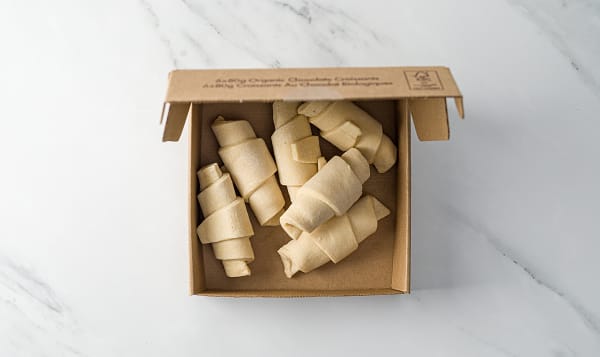 Organic Ready-to-Bake Chocolate Croissants (Frozen)