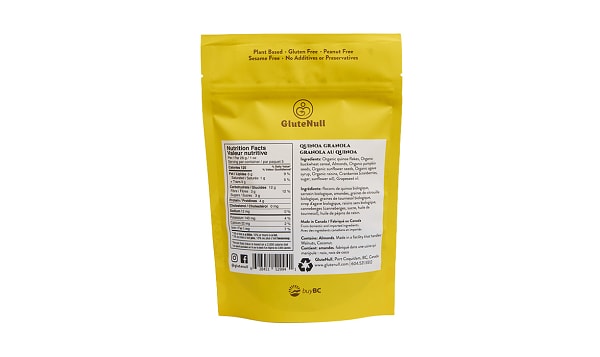 Gluten Free Quinoa Granola