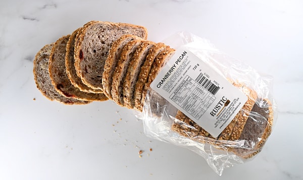Cranberry Pecan Loaf  (25% Rye)