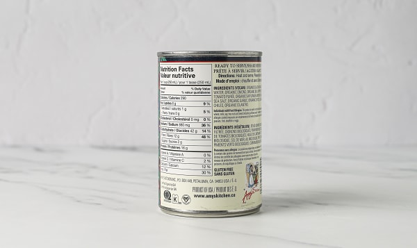 Organic Refried Black Beans - BPA Free