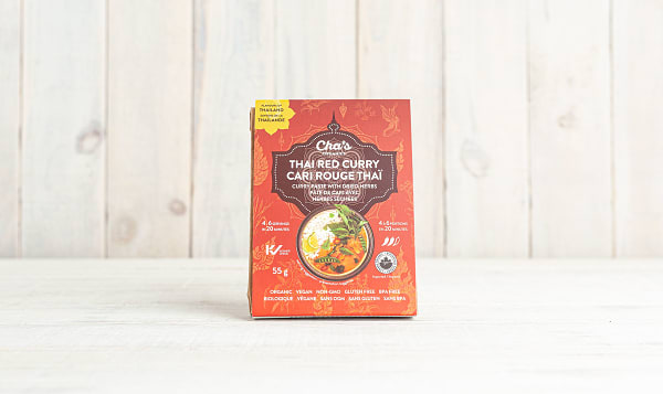 Organic Thai Red Curry Paste with Dried Herbs