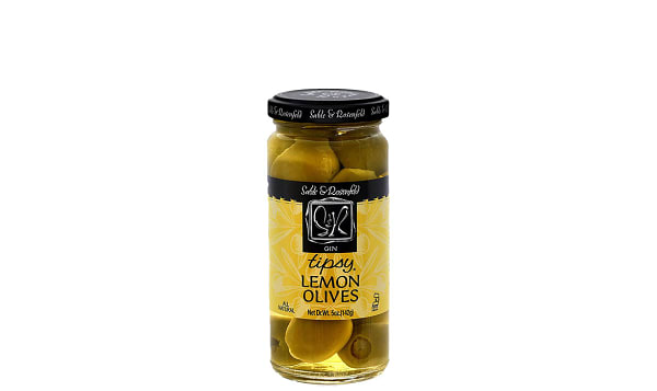 Lemon Gin Olives
