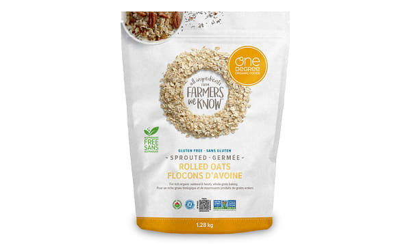Organic Sprouted Rolled Oats