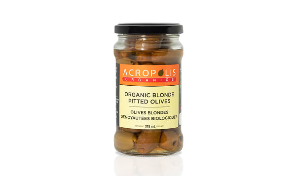 Organic Pitted Blonde Olives
