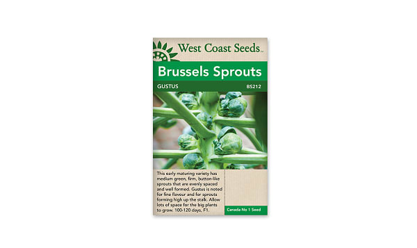 Gustus Brussel Sprouts Seeds