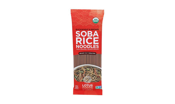 Organic Buckwheat & Brown Rice Soba Noodles