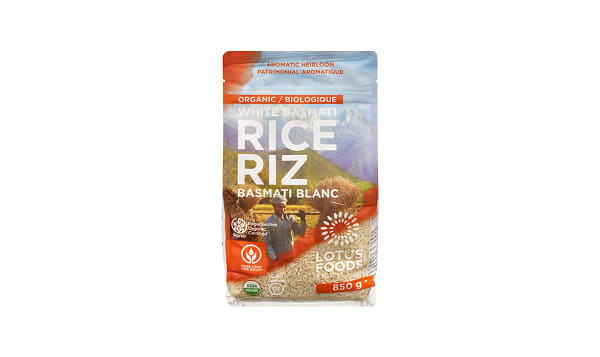 Organic White Basmati Rice
