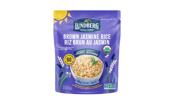 Ready To Heat Regenerative Organic Brown Jasmine Rice