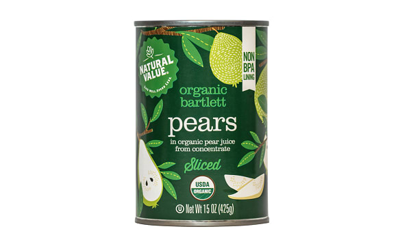 Organic Pears - Sliced