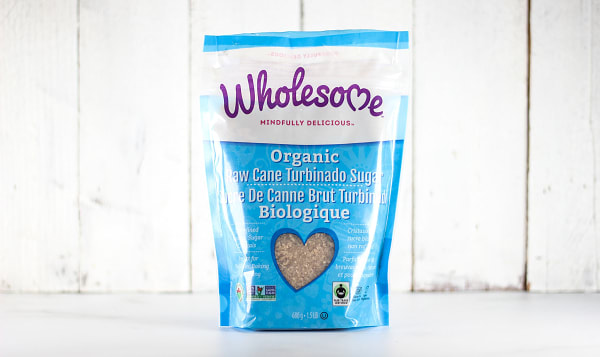 Organic Raw Cane Turbinado Sugar