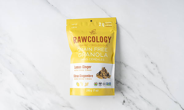 Organic Lemon Ging Raw Crunch Granola