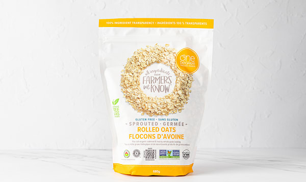 Organic Sprouted Rolled Oats
