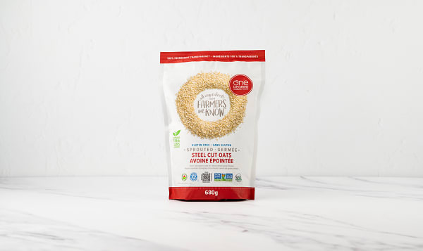 Organic Sprouted Steel Cut Oats