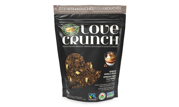 Organic Love Crunch Espresso Vanilla Cream