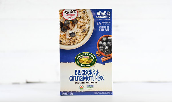 Blueberry Cinnamon Instant Hot Oatmeal