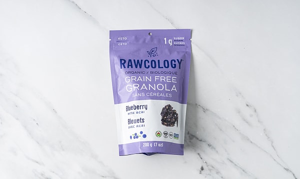 Organic Blueberry Raw Crunch Granola