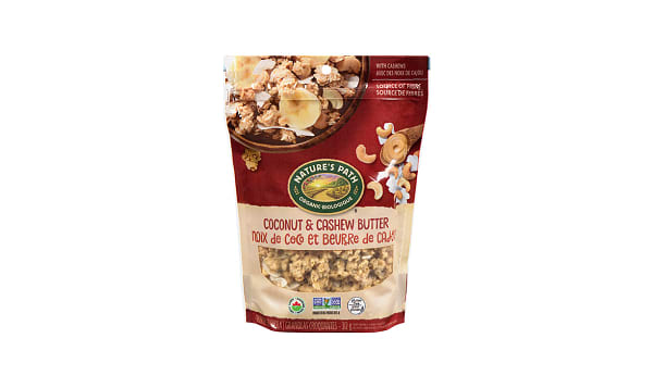 Organic Coconut Cashew Gluten Free Granola Pouch