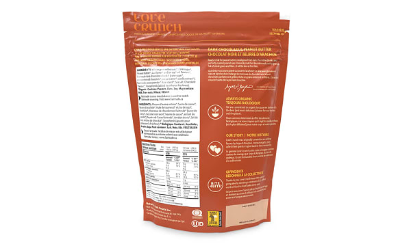 Organic Love Crunch Granola - Dark Chocolate & Peanut Butter