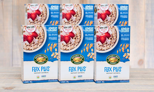 Organic Flax Plus Instant Hot Oatmeal - CASE