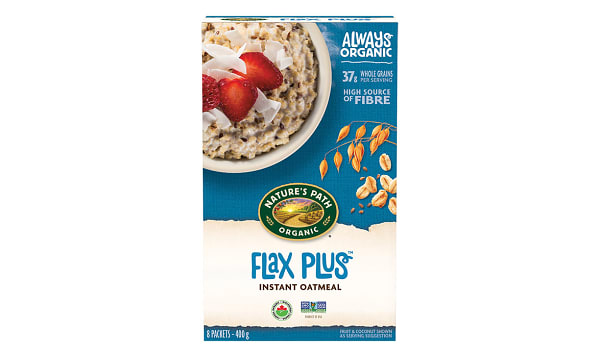 Organic Flax Plus Instant Hot Oatmeal